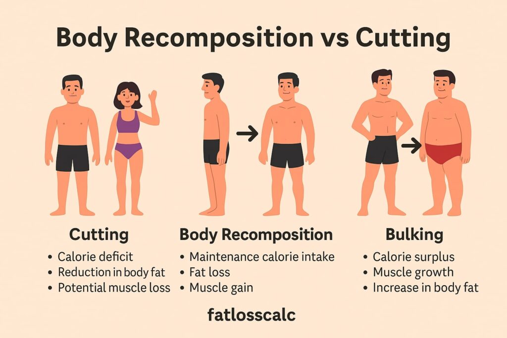 Body Recomposition Vs Cutting Which Is Right For You Body Recomposition Vs Cutting Which Is Right For You