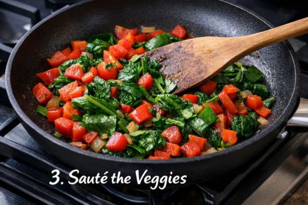 Saute the Veggies