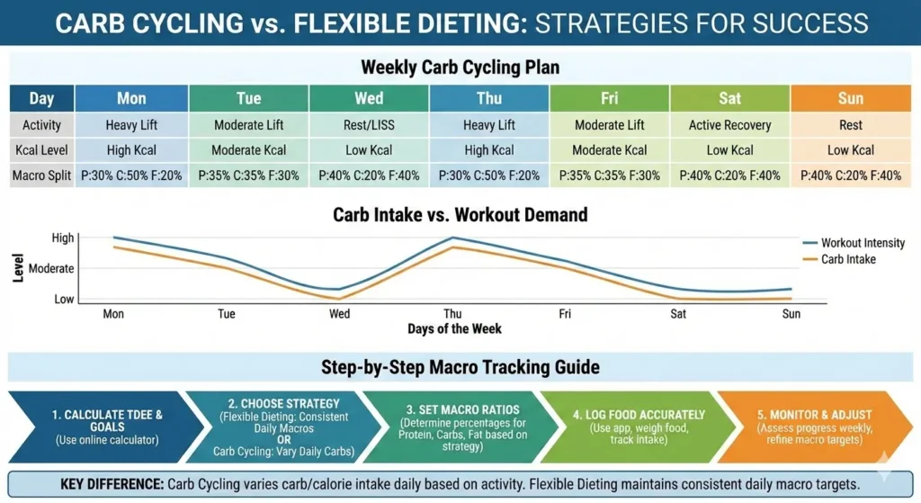 Weekly Carb Cycling Plan