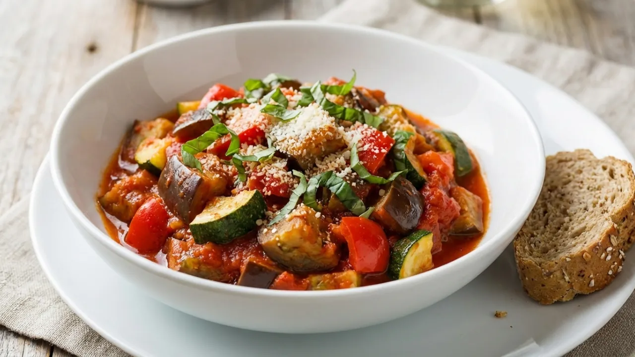 Eggplant Primavera Recipe