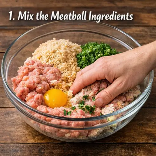 Make the Meatball Mix