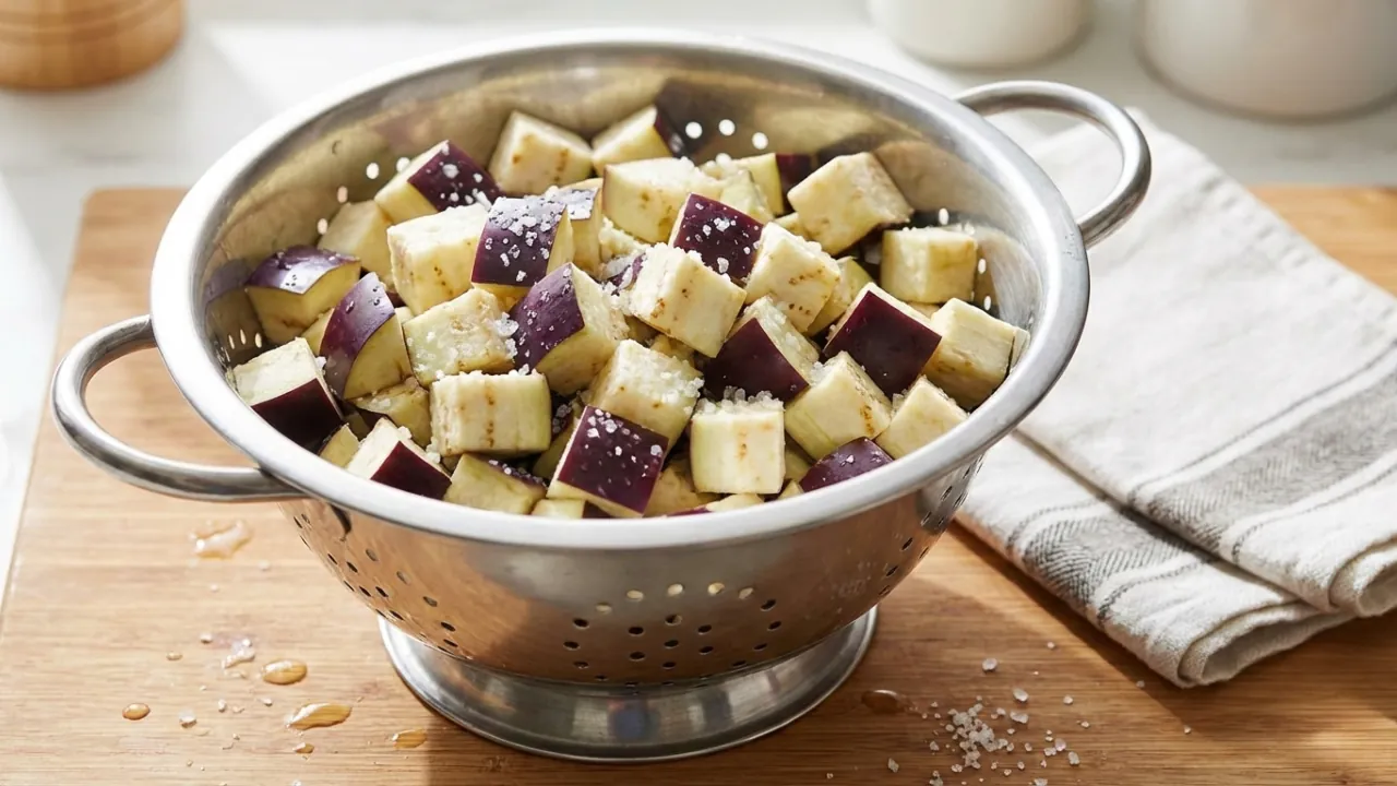 Step 1 Prep the Eggplant